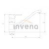 INVENA - Bateria kuchenna VERSO  BZ-82-002-C